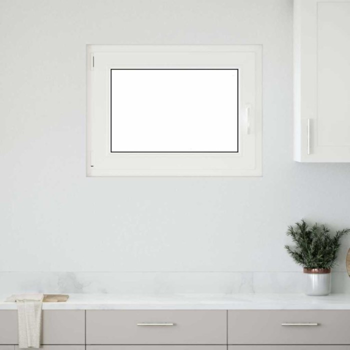 vidaXL Fereastră de subsol &bdquo;RISOR&rdquo; 90x70 cm oscilo-batantă DIN st&acirc;nga antracit