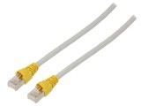 Patch cord S/FTP Cat 6a RJ45 3m TELEG&Auml;RTNER - Ecranat și litat