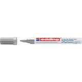 Marker argintiu permanent, varf 1-2 mm, EDDING