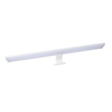 Aplica LED pentru baie Hoff Banjo, 12 W, 960 lm, lumina neutra, IP44, alb, modern