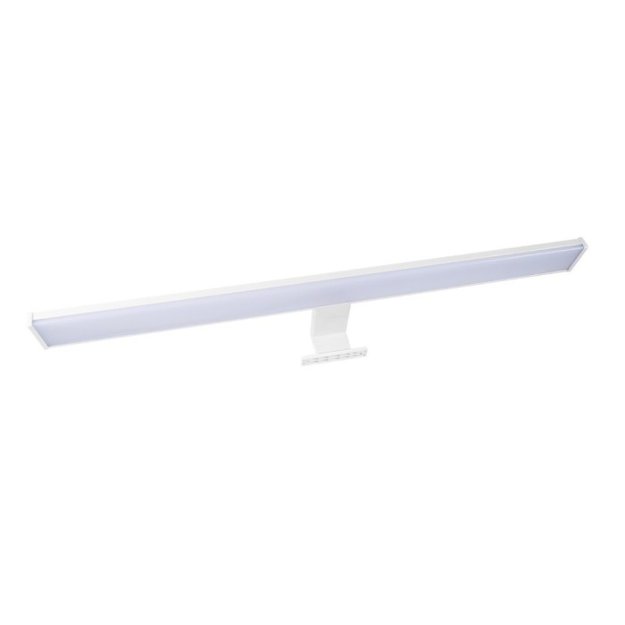 Aplica LED pentru baie Hoff Banjo, 12 W, 960 lm, lumina neutra, IP44, alb, modern