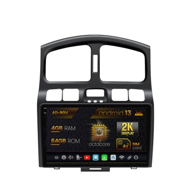 Navigatie Hyundai Santa Fe (2001-2005), Android 13, V-Octacore 4GB RAM + 64GB ROM, 9.5 Inch - AD-BGV9004+AD-BGRKIT210V2 foto