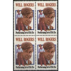 Statele Unite 1979 - Will Rogers, neuzata de 4