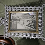 15 octombrie 1922 - INCORONAREA DE LA ALBA IULIA , scris OLOGRAF al Reginei ,, CA REGINA INCORONATA - un salut dragii Lady Monson. Maria "