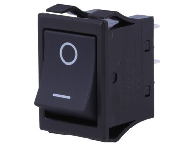 Comutator Rocker DPST NO NC 16A 25VAC 10A 30VDC foto