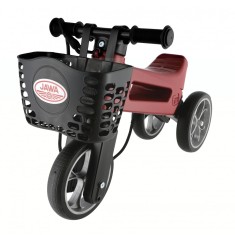 Bicicleta fara pedale cu cosulet pentru ghidon Funny Wheels Rider SUPERSPORT 2 in 1 JAWA Exclusiv