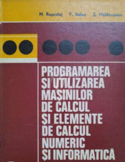 Programarea si utilizarea masinilor de calcul si elemente de calcul numeric si informatica foto