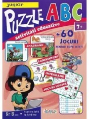 Puzzle ABC. Activitati educative. Nr.5/***