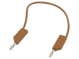 Cablu de măsurare Hirschmann 60VDC 30VAC 32A 250mm maro cod 934059105