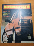 Autoturism februarie 1991-articol dacia liberta,starea drumurilor in bucuresti