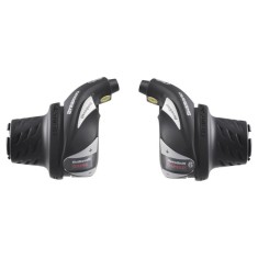 Manete De Schimbator Shimano Tourney Sl-Rs36, 6X3 Vit., Revo, Cabluri 2050Mm 1800Mm, Camasa Neagra 600Mm 600Mm 300Mm, Ambalat Ind.