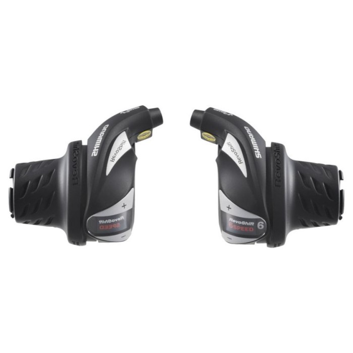 Manete De Schimbator Shimano Tourney Sl-Rs36, 6X3 Vit., Revo, Cabluri 2050Mm/180... Cod:ESLRS36P6A