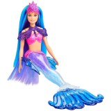 Papusa Barbie Mermaid Power, Sirena Barbie &amp;#039;Malibu&amp;#039; Roberts cu accesorii, Mattel