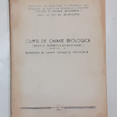 Gh. Ghimicescu - Curs De Chimie Biologica - Elemente De Chimie Organica Medicala