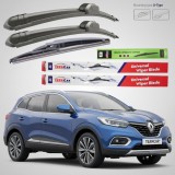 Ștergătoare Renault Kadjar (2015&ndash;2017) TeamCar&reg; &ndash; Set Complet | Flat