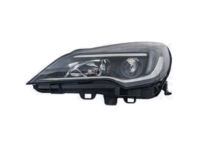 Far Opel Astra K, 10.2015-, fata, Dreapta, cu LED indicator; cu LED daytime running light; H1+H7; electric; fara daytime running light LED module; fa foto