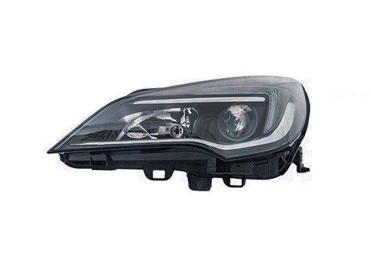 Far Opel Astra K, 10.2015-, fata, Dreapta, cu LED indicator; cu LED daytime running light; H1+H7; electric; fara daytime running light LED module; fa