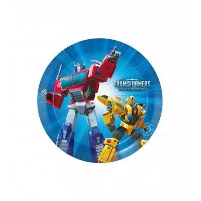 Set 8 farfurii Transformers 18 cm foto