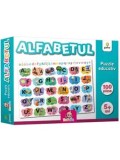 Cumpara ieftin Puzzle educativ Alfabetul TraLaLa 100 piese pentru copii | Invata litere si cuvinte | Stimuleaza gandirea logica si rabdarea