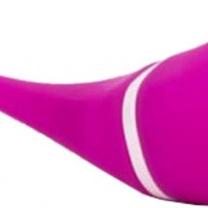 Vibrator Cuplu Realov Irena Smart, 10 Moduri Vibratii, Bluetooth, Free App, Silicon, USB, Violet, 16 cm