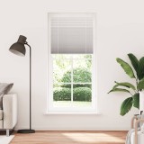 vidaXL Jaluzea plisată gri deschis 85x200cm Lățime țesătură 84,4 cm