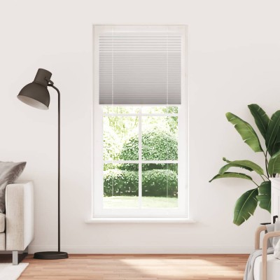 vidaXL Jaluzea plisată gri deschis 85x200cm Lățime țesătură 84,4 cm foto