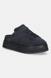 adidas Originals sneakers din piele &icirc;ntoarsă Campus0s culoarea negru, JR3733
