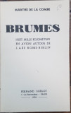 BRUMES, MARTHE DE LA COMB - PARIS 1938