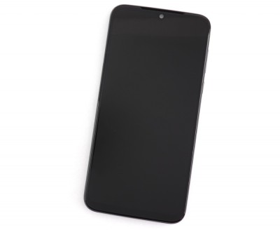Display Motorola Moto G8 Plus Display Service Pack Black Negru cu Rama foto