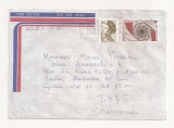 FD15 - Plic Circulat international Franta - Romania (Iasi ) , 1983