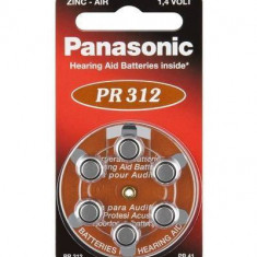 Baterii aparate auditive PR312 Panasonic 6buc