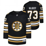 Boston Bruins tricou de hochei pentru copii Charlie McAvoy 73 black 100th Anniversary Premier Breakaway Jersey - L/XL, Fanatics Branded