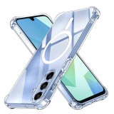 Husa Samsung Galaxy A16 4G Techsuit Shockproof Clear Silicone MagSafe, transparenta