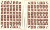 RUSIA 1910-1914-UZUALE-STEMA IMPERIALA-COALA DUBLA CU TIMBRUL DE 1 RUBLA MNH