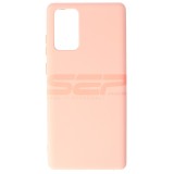 Husa Silicon Roz Samsung Galaxy Note 20 - Calitate Superioară, Tip Original