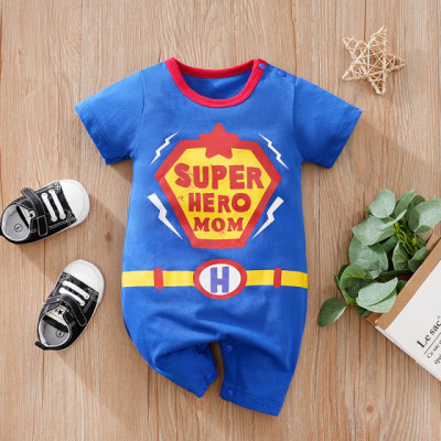Salopeta pentru baietei - Super Hero (Marime Disponibila: 12-18 luni (Marimea foto