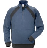 Bluza hanorac pentru barbati navy cu gri