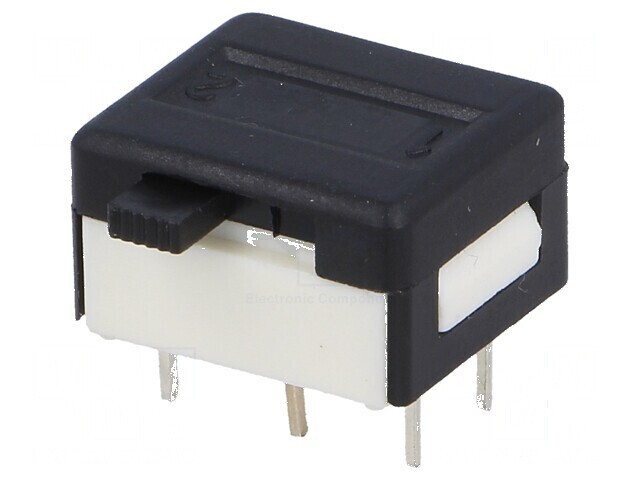 Comutator glisant DPDT 1A/30VDC ON-ON pentru lipit