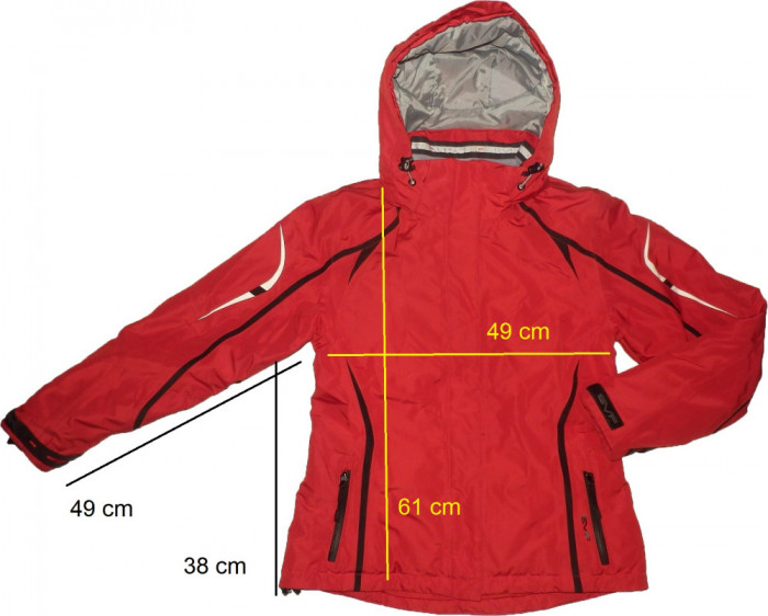 Geaca ski schi EVF PROFESSIONAL Hydrotech, ca noua (dama M) cod-218158