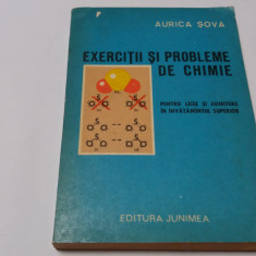 Exercitii si probleme de chimie pentru licee si admitere - Aurica Sova RO