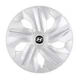 Set 4 Capace Roti, potrivite jantelor de R16, pentru Hyundai, model luna cromat