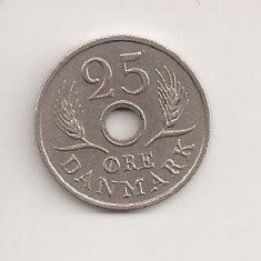 Moneda Danemarca - 25 Ore 1967 v1