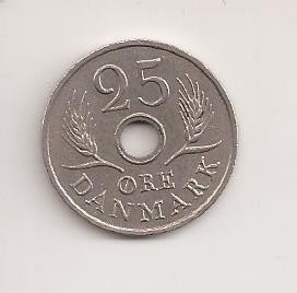 Moneda Danemarca - 25 Ore 1967 v1 foto