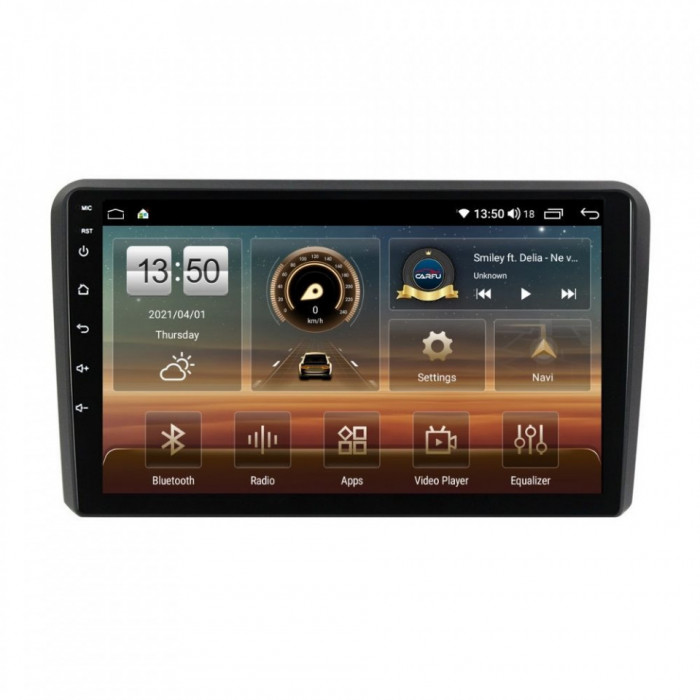 Navigatie dedicata cu Android Audi A3 (8P1) 2003 - 2013, 8GB RAM, Radio GPS