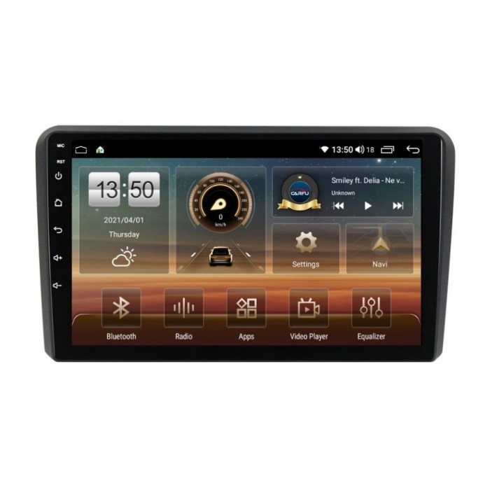 Navigatie dedicata cu Android Audi A3 (8P1) 2003 - 2013, 8GB RAM, Radio GPS