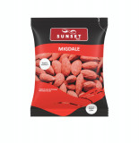 Migdale coapte cu sare de Himalaya, 50g, Sunset Nuts