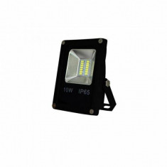 Proiector LED exterior ART 10W SMD lumina rece 6500K IP65 black foto