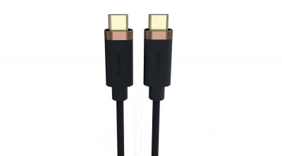 Duracell Cablu USB-C USB-C 3.2 1m (negru) foto