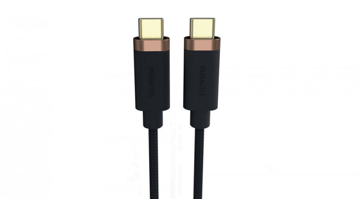Duracell Cablu USB-C USB-C 3.2 1m (negru)