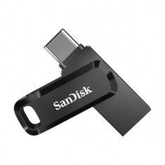 Memorie Externa USB-A 3.2 / USB-C SanDisk Ultra Dual Go, 256Gb SDDDC3-256G-G46